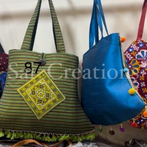 Handmade Embroidered Baho Tote Bags