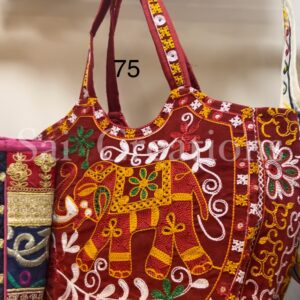 Handmade Embroidered Baho Tote Bags