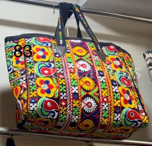 Handmade Embroidered Baho Tote Bags