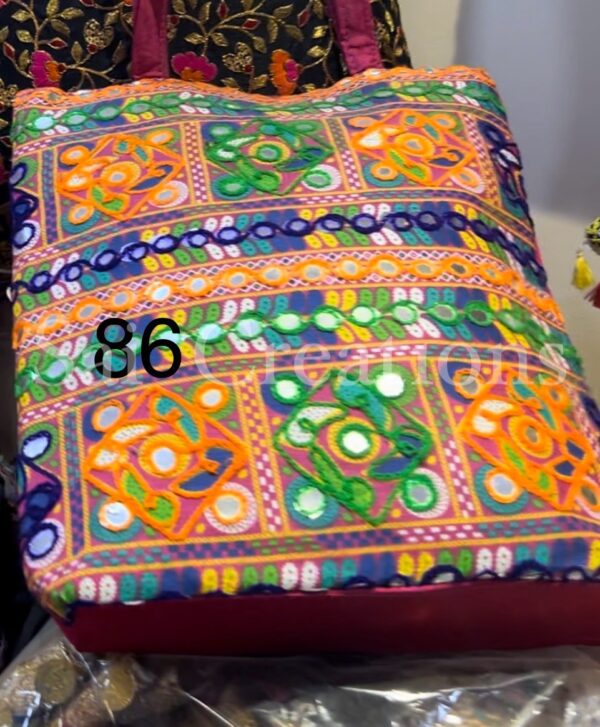 Handmade Embroidered Baho Tote Bags