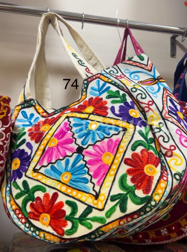 Handmade Embroidered Baho Tote Bags