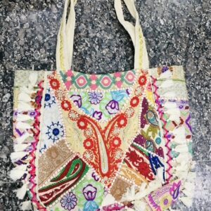 Handmade Embroidered Baho Tote Bags