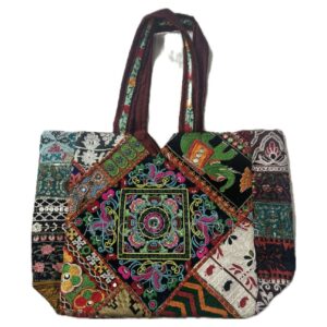 HANDMADE EMBROIDERED BOHO TOTE BAGS