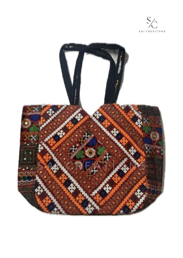 HANDMADE EMBROIDERED BOHO TOTE BAGS