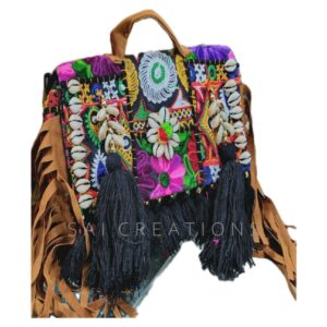 HANDMADE EMBROIDERED BOHO TOTE BAGS