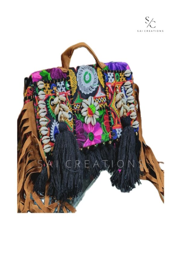 HANDMADE EMBROIDERED BOHO TOTE BAGS