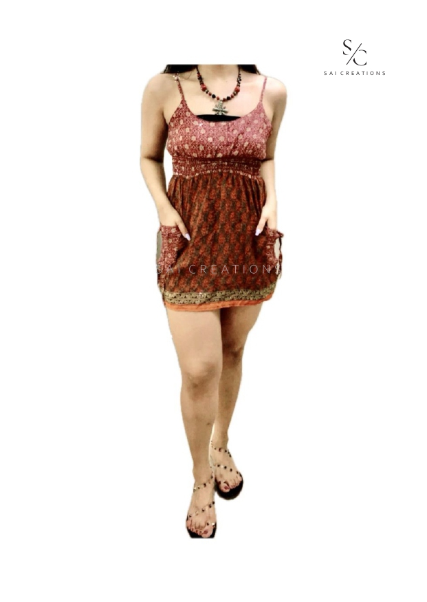 VINTAGE SILK SARI DRESSES