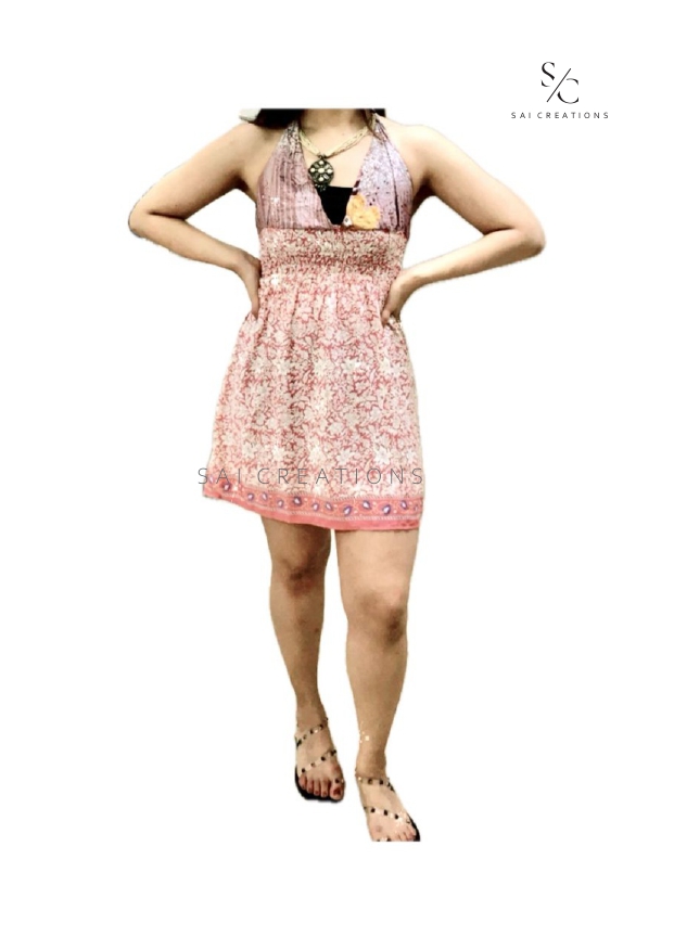 VINTAGE SILK SARI DRESSES