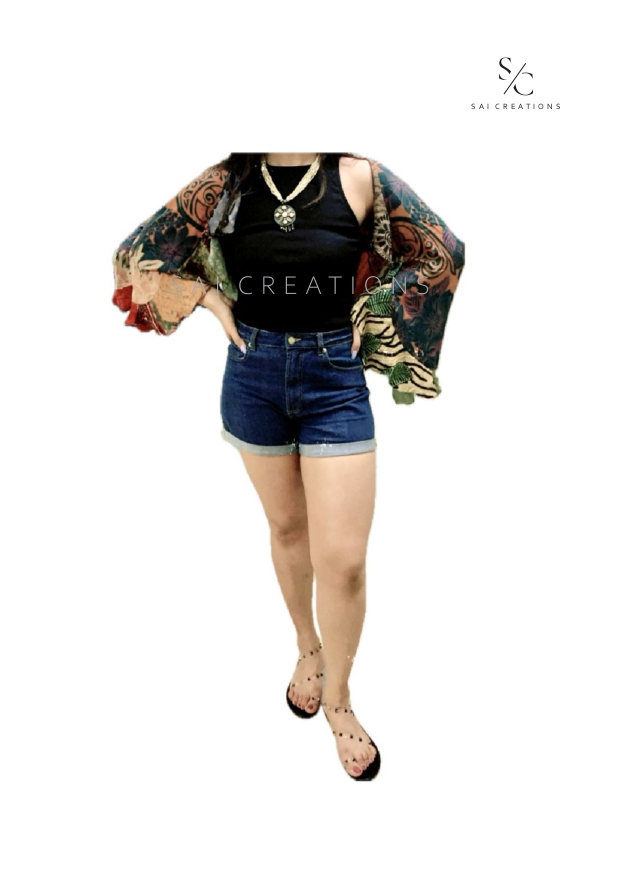 SILK SARI KIMONOS & DUSTARS