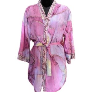 SILK SARI KIMONOS & DUSTARS