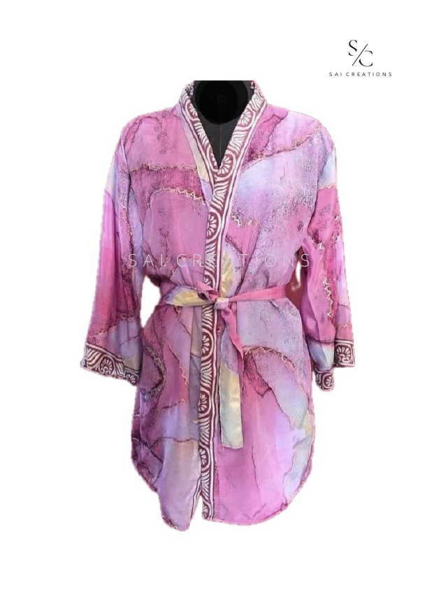 SILK SARI KIMONOS & DUSTARS