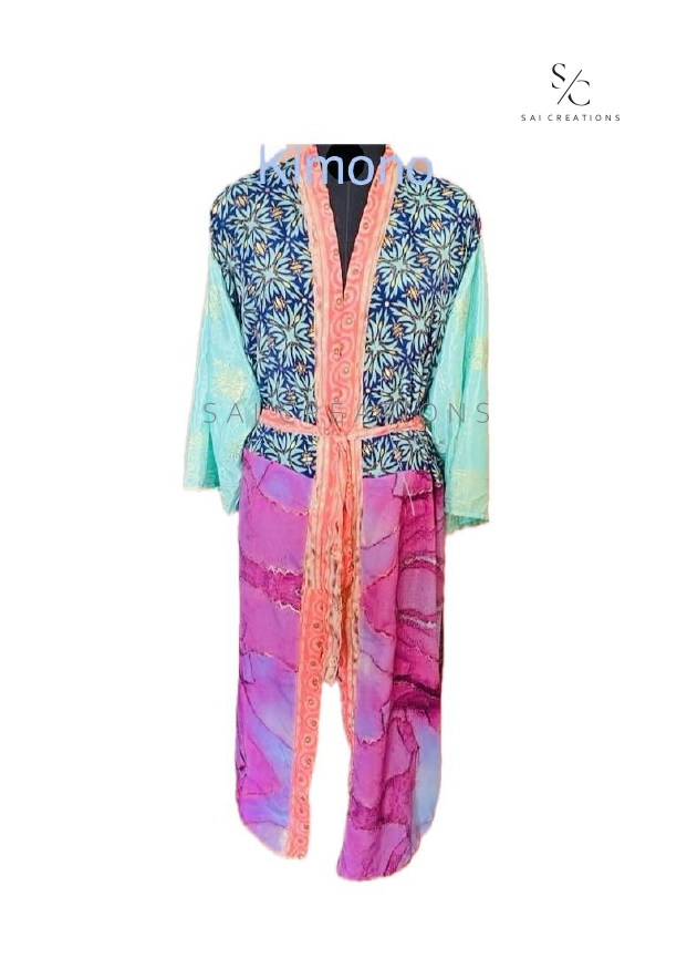 SILK SARI KIMONOS & DUSTARS
