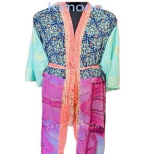 SILK SARI KIMONOS & DUSTARS