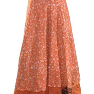 VINTAGE SILK SARI WRAP SKIRTS