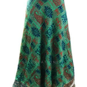 VINTAGE SILK SARI WRAP SKIRTS