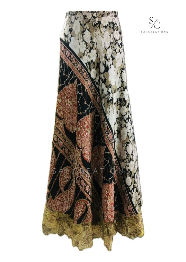 VINTAGE SILK SARI WRAP SKIRTS