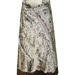 VINTAGE SILK SARI WRAP SKIRTS